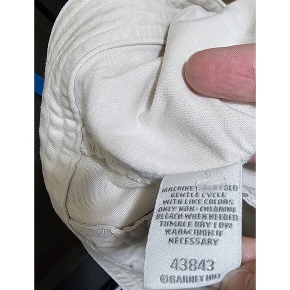 Garnet Hill Womens Organic Cotton & Lycra Pants Size 10B Beige - Picture 6 of 9